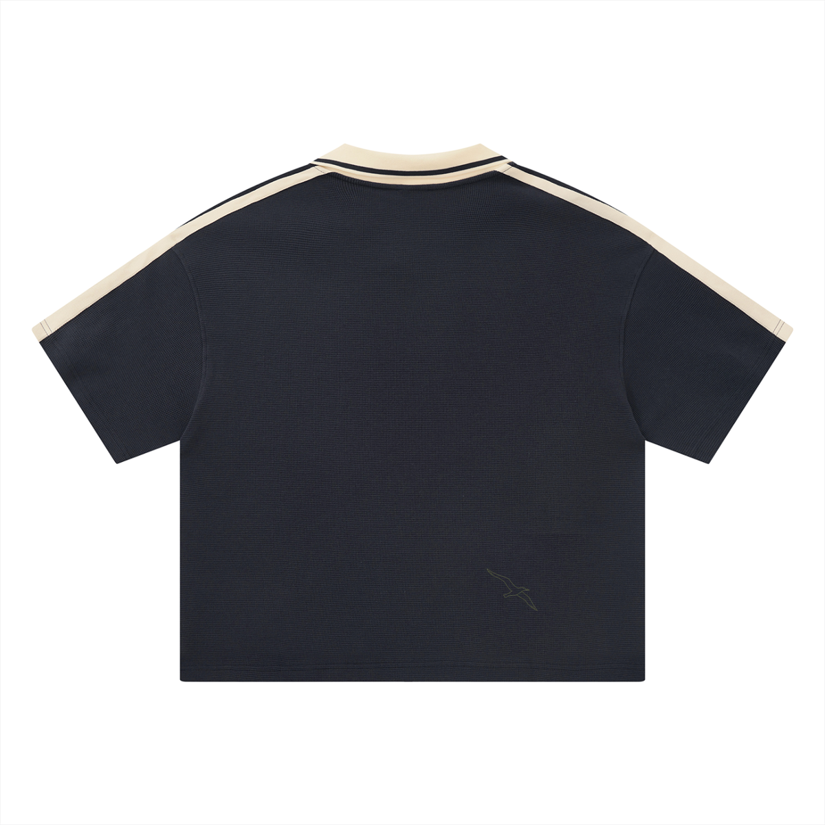 Retro Color Block Polo Shirt