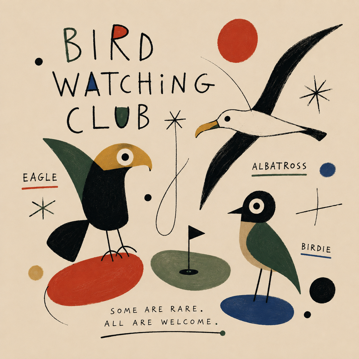 Bird Watching Club T-shirt
