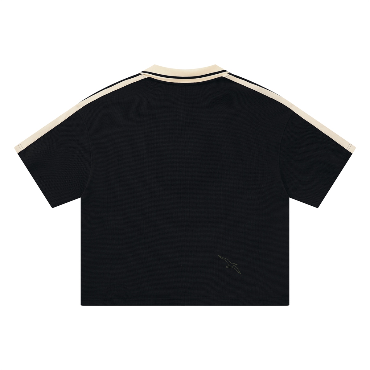 Retro Color Block Polo Shirt
