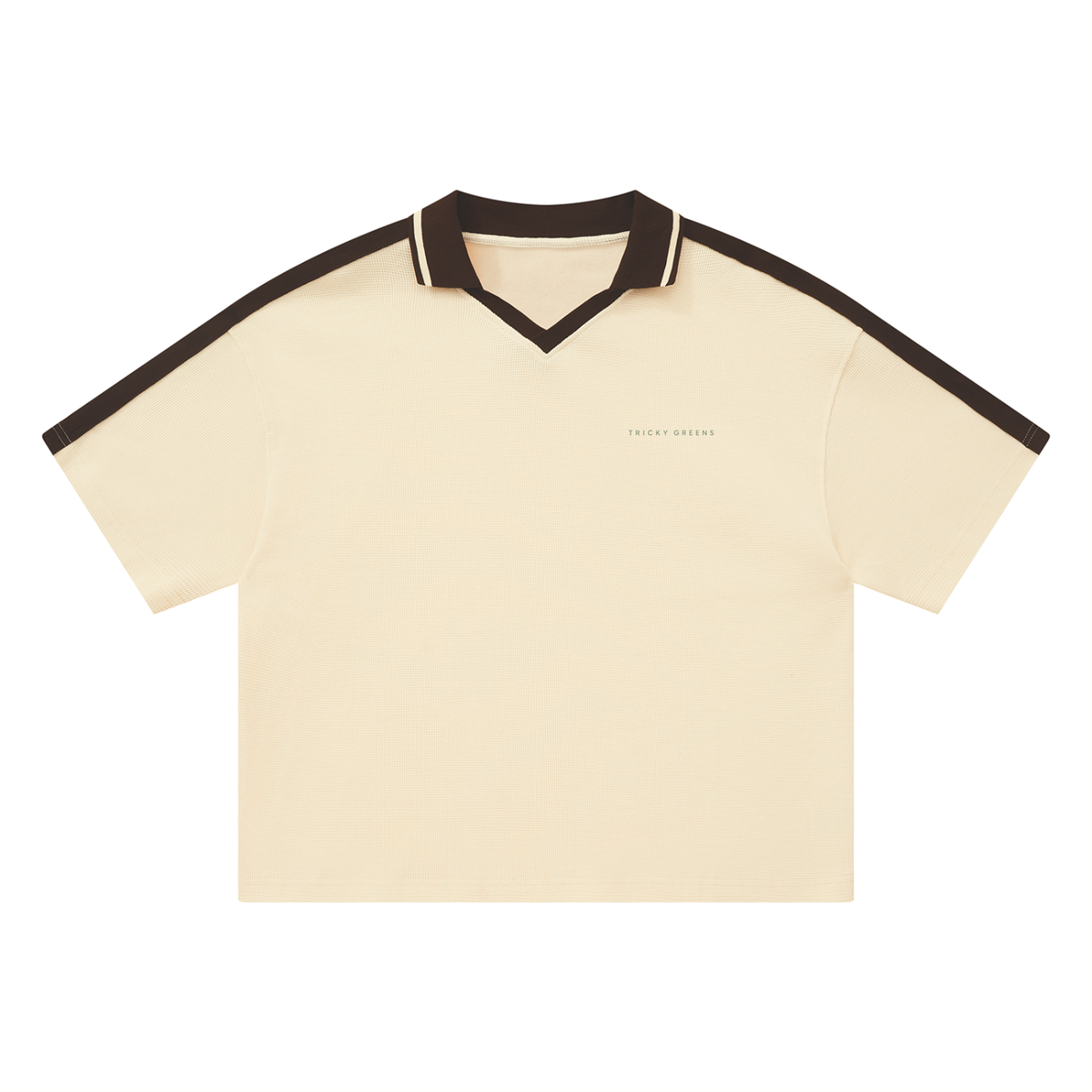 Retro Color Block Polo Shirt